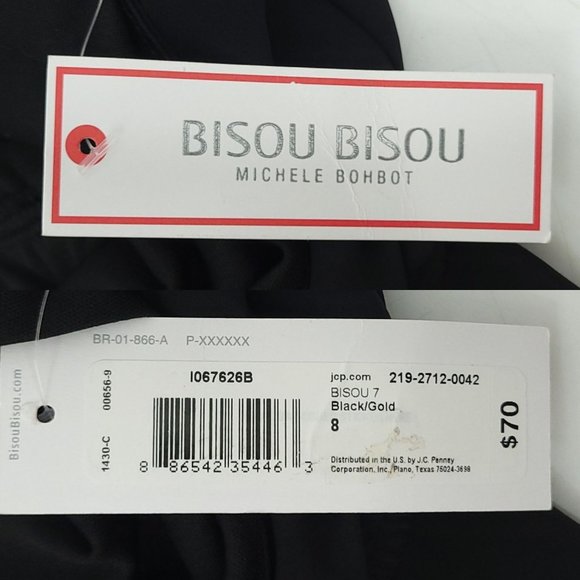 Bisou Bisou Michele Bohbot Cocktail Party Dress Womens Size 8 Halter Top - Picture 12 of 13